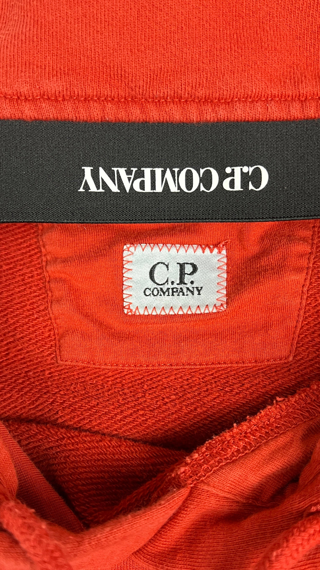 Sweat à Capuche C.P Company Lentille - Rouge - Taille XXL
