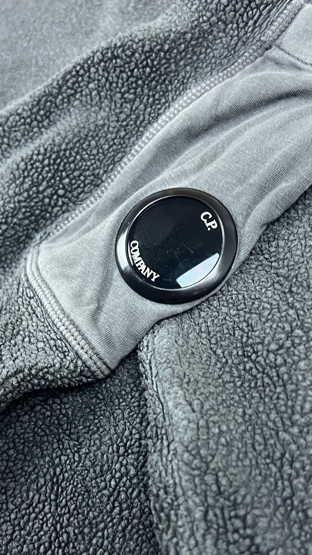 Sweat à Capuche C.P Company Sherpa - Gris - Taille M