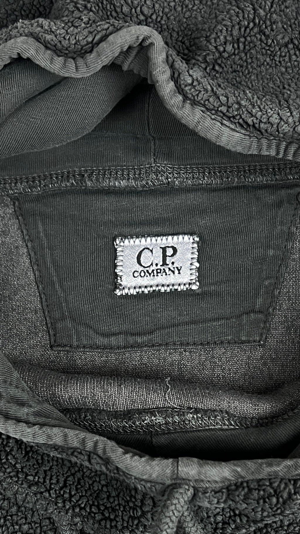 Sweat à Capuche C.P Company Sherpa - Gris - Taille M