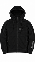 Sweat Zippé à Capuche C.P Company Urban Protection - Noir - Taille M