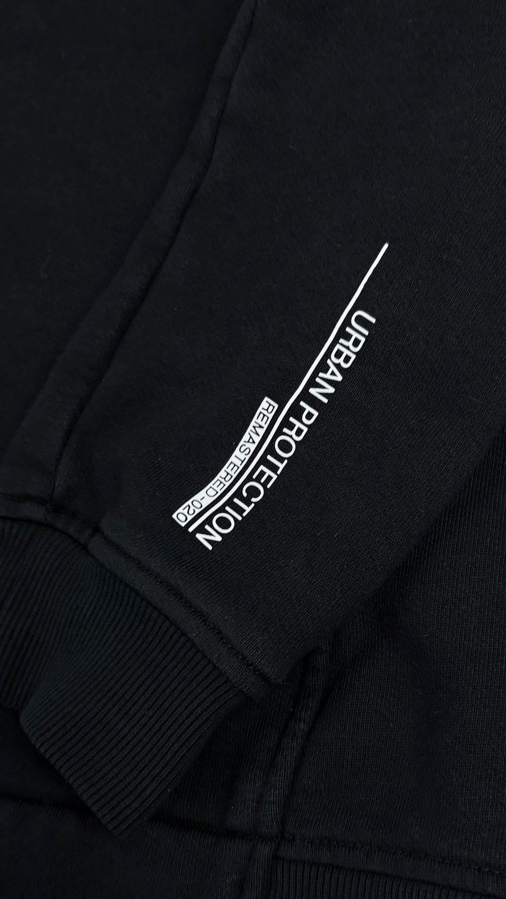 Sweat Zippé à Capuche C.P Company Urban Protection - Noir - Taille M