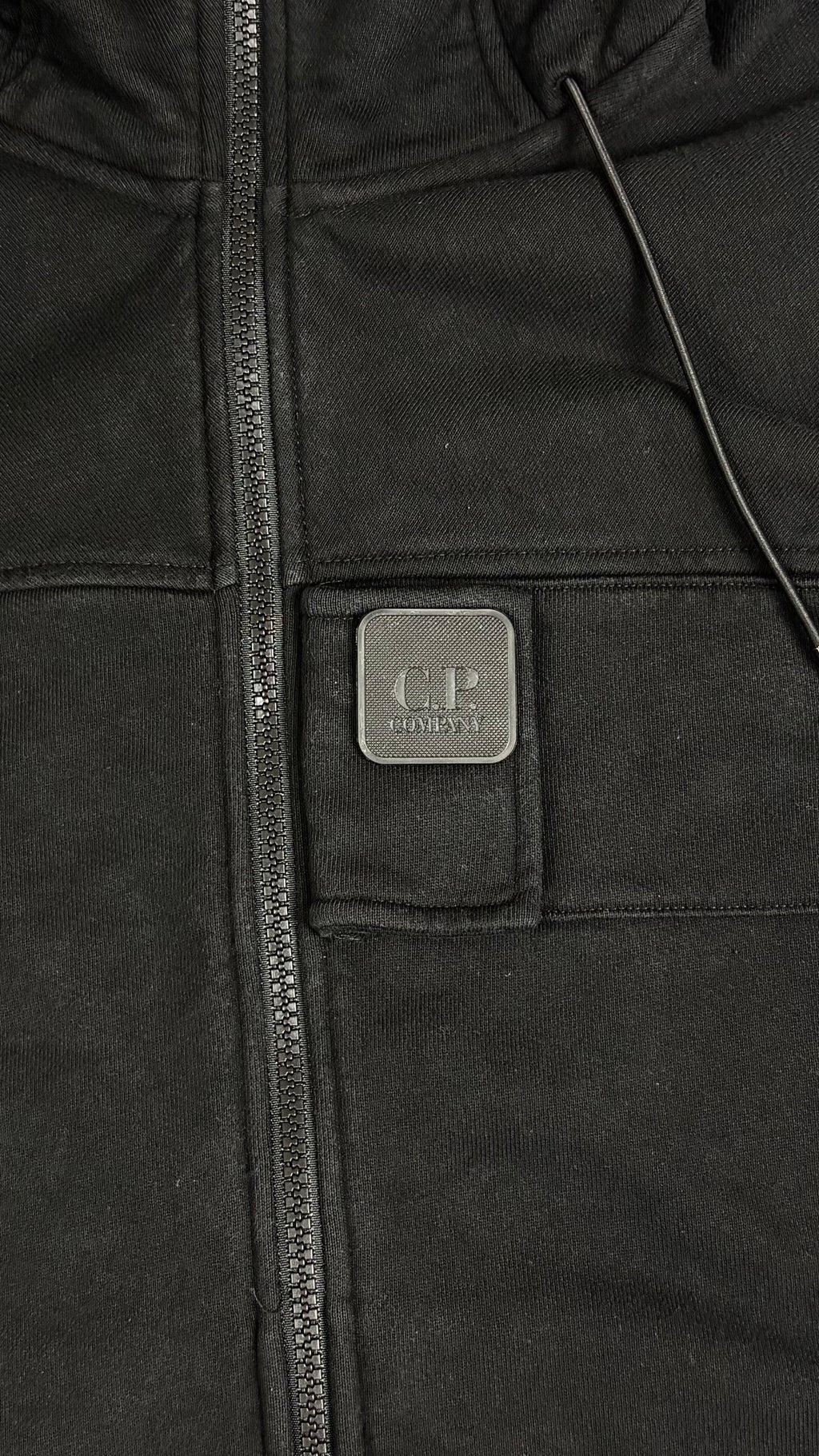 Sweat Zippé à Capuche C.P Company Urban Protection - Noir - Taille M