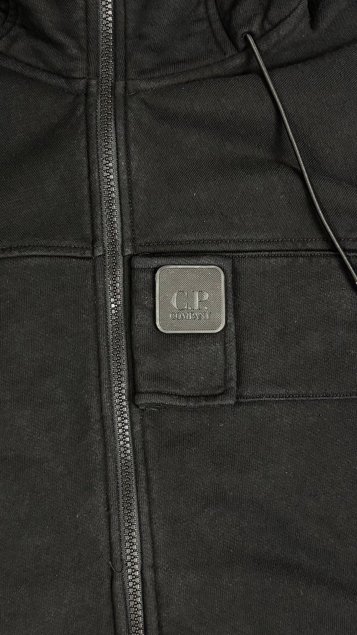 Sweat Zippé à Capuche C.P Company Urban Protection - Noir - Taille M