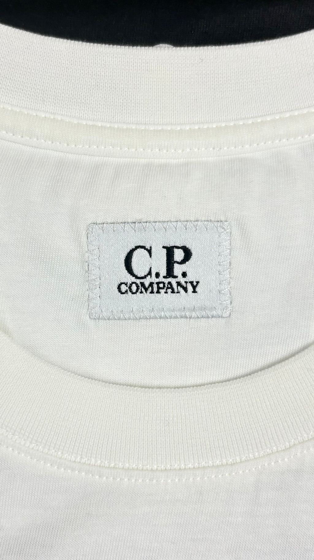 Tee-shirt C.P Company Maxi Logo - Blanc - Taille S