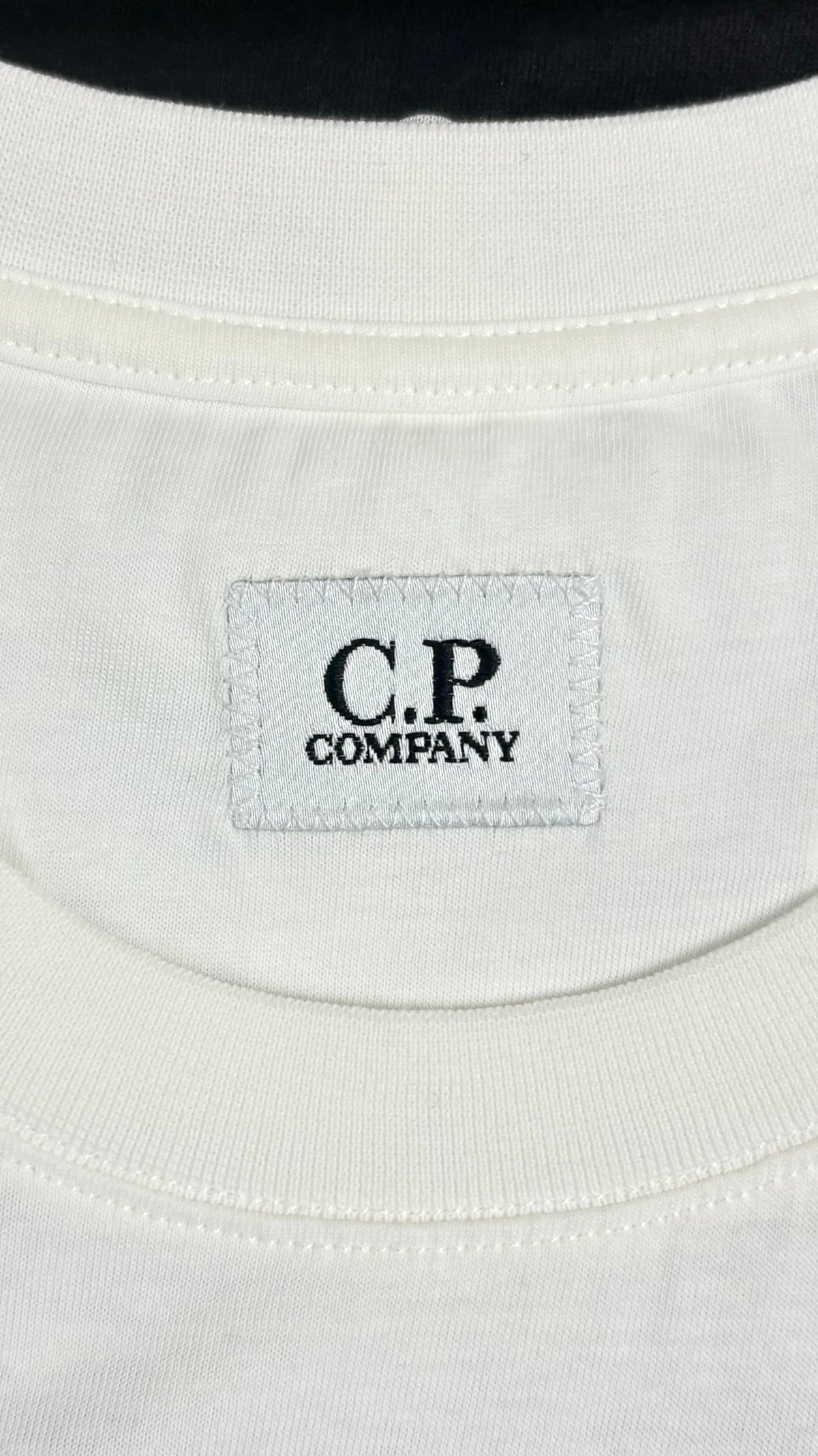 Tee-shirt C.P Company Maxi Logo - Blanc - Taille S