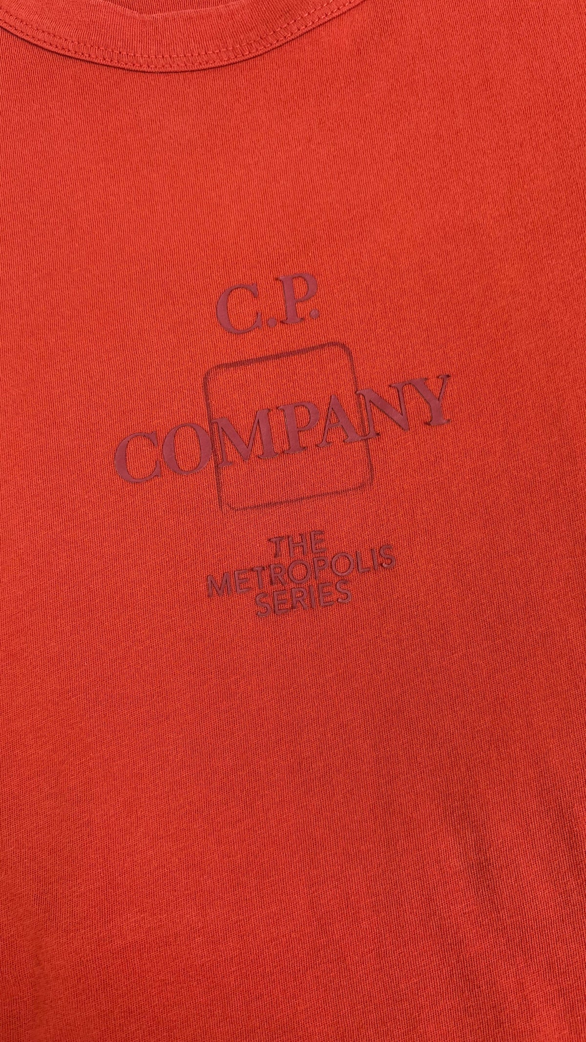 Tee-shirt C.P Company Metropolis Series - Rouille - Taille S