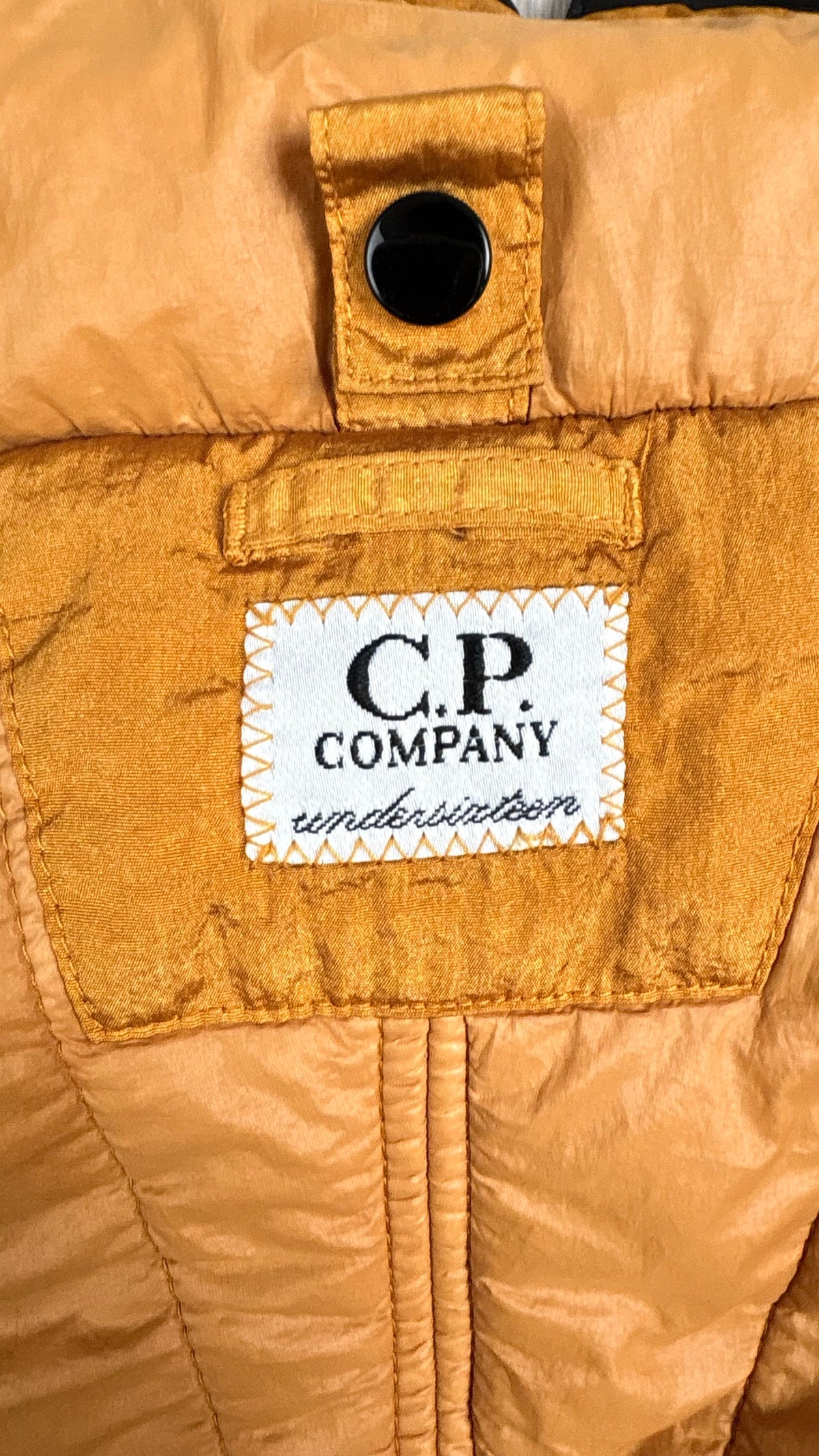 Veste Goggle C.P Company Undersixteen Explorer - Camel et Noir - Taille 14 Ans