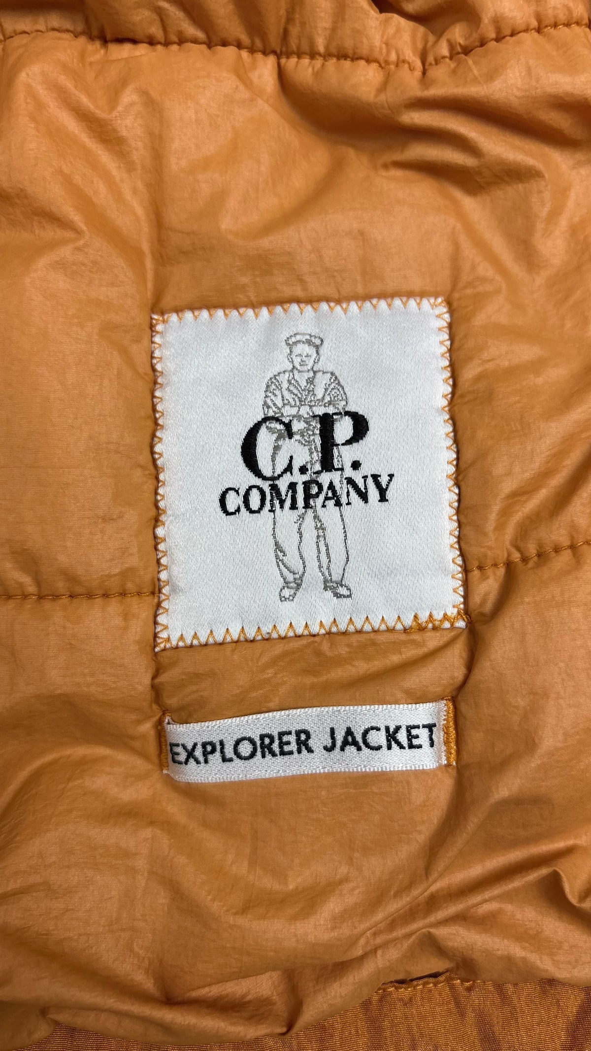 Veste Goggle C.P Company Undersixteen Explorer - Camel et Noir - Taille 14 Ans