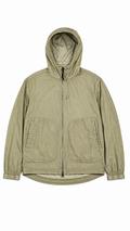 Veste C.P Company Nylon Léger à Capuche - Beige - Taille M