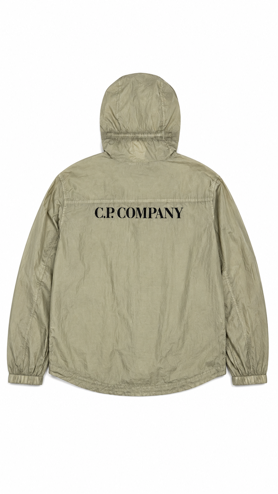 Veste C.P Company Nylon Léger à Capuche - Beige - Taille M