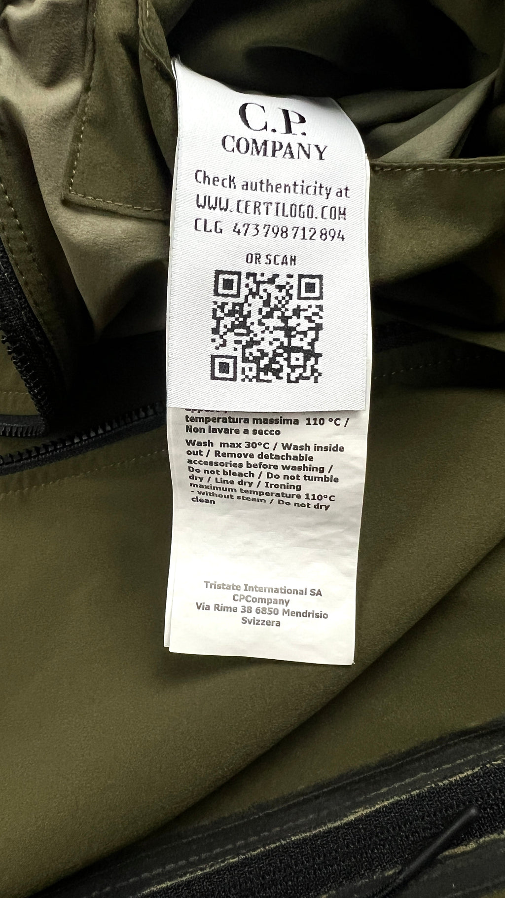 Veste C.P Company Pro-Tek - Kaki - Taille 50