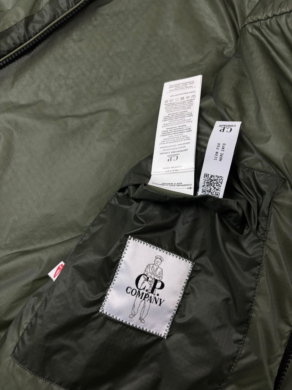 Veste C.P Company Nada Shell Primaloft - Kaki - Neuf