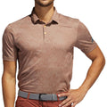 adidas Camo Polo Shirt - Wild Sepia/Acid Orange
