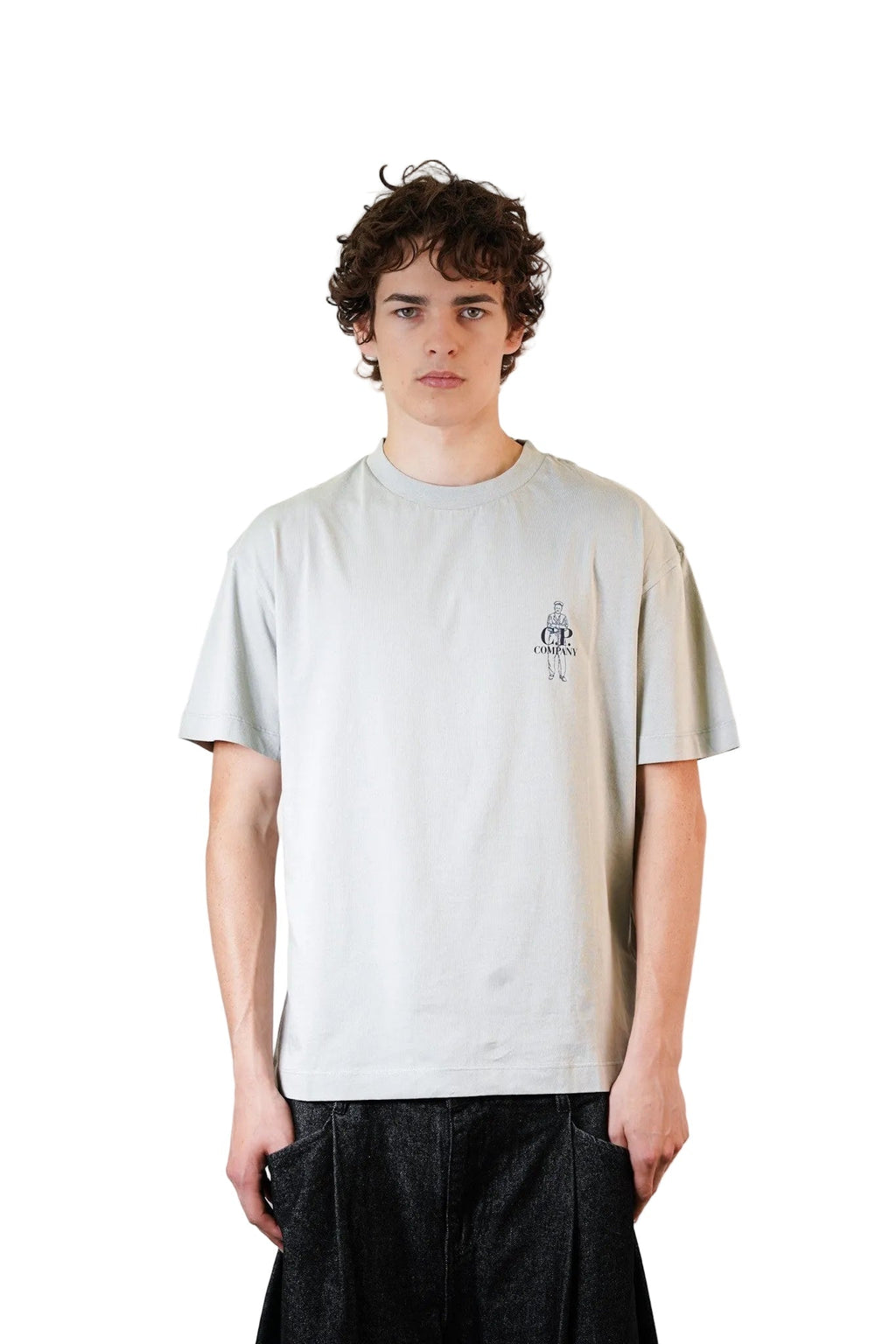 [C.P. Company] 30/1 Jersey Comfort Logo T-Shirt