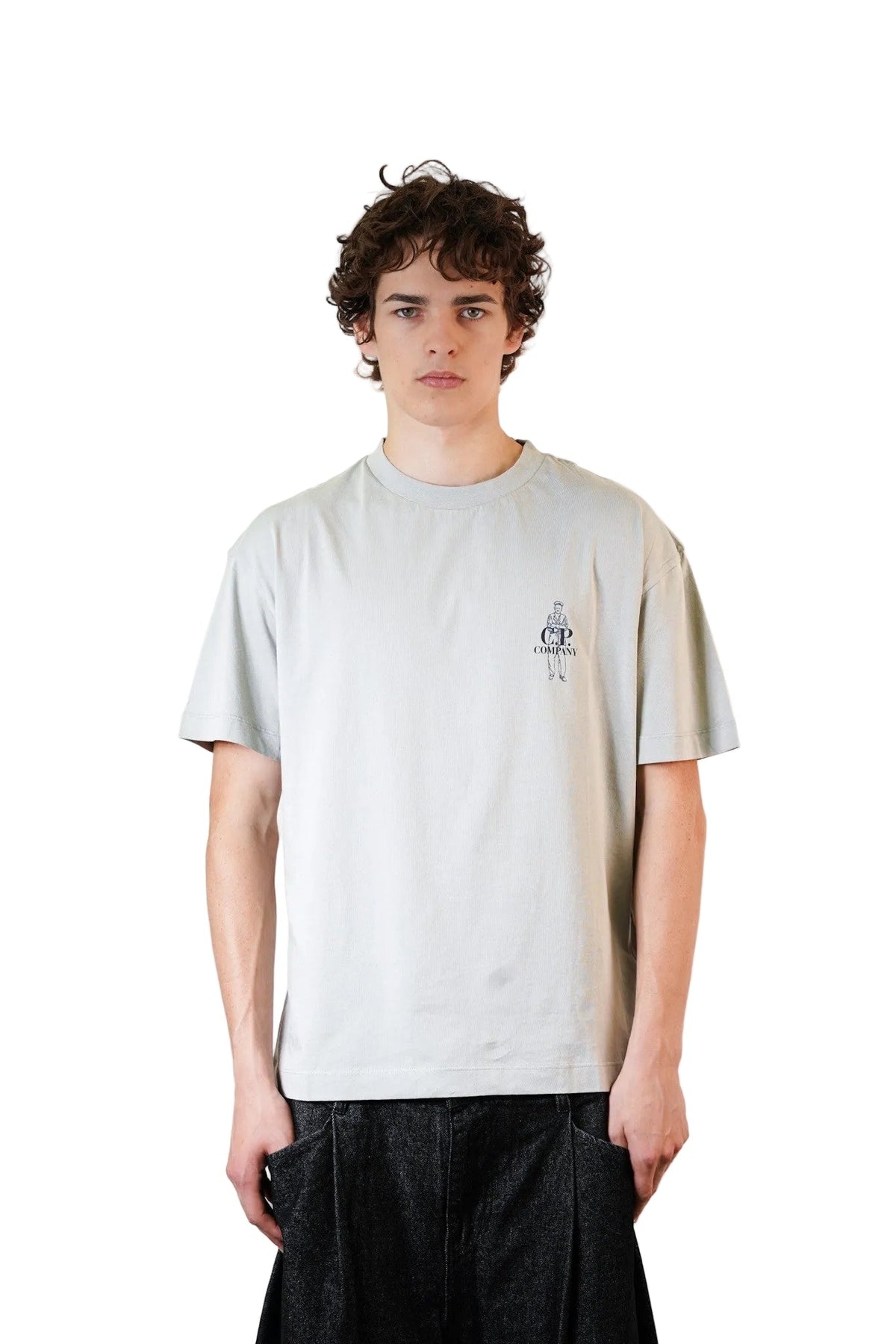 [C.P. Company] 30/1 Jersey Comfort Logo T-Shirt