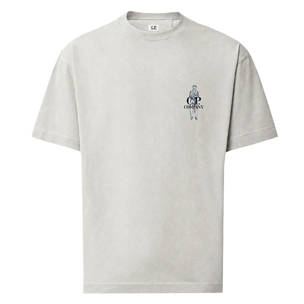 [C.P. Company] 30/1 Jersey Comfort Logo T-Shirt
