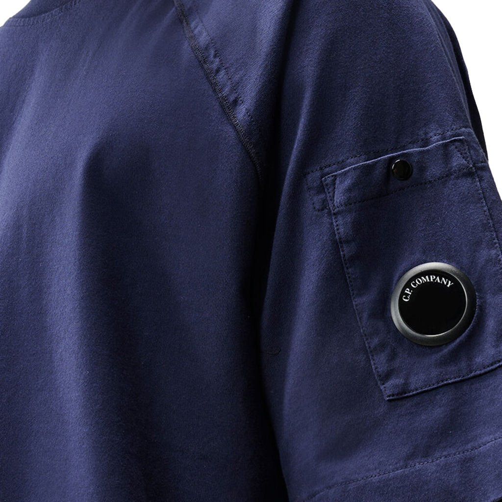 [C.P. Company] 30/2 Jersey Twisted Lens T-Shirt