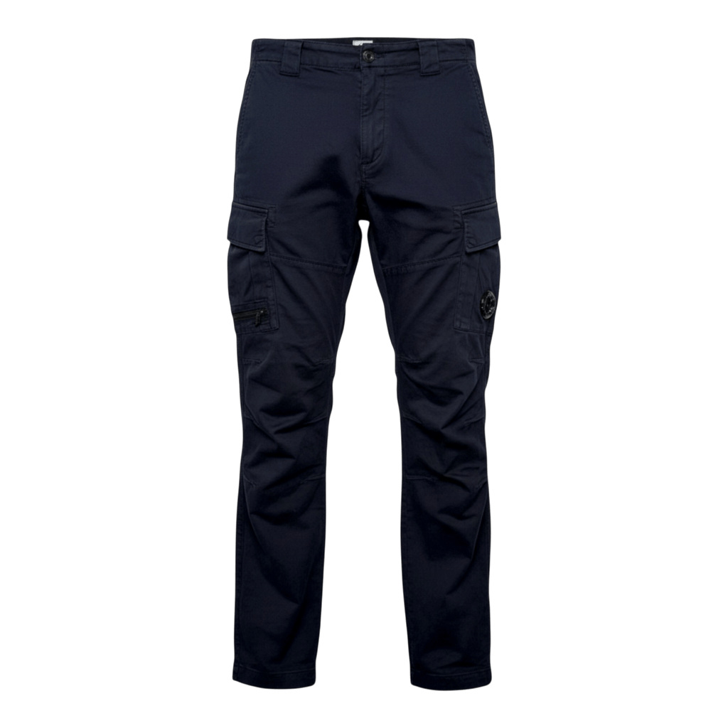 C.P. Company Cargo Pant – Satin Stretch Lens Cargo, navy