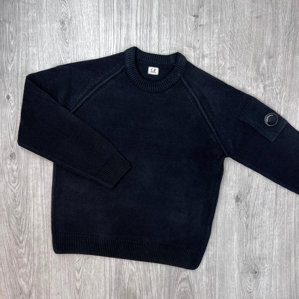 CP Company Chenille Sweatshirt - Black
