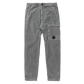 [C.P. Company] Corduroy Lens Cargos in Gunmetal