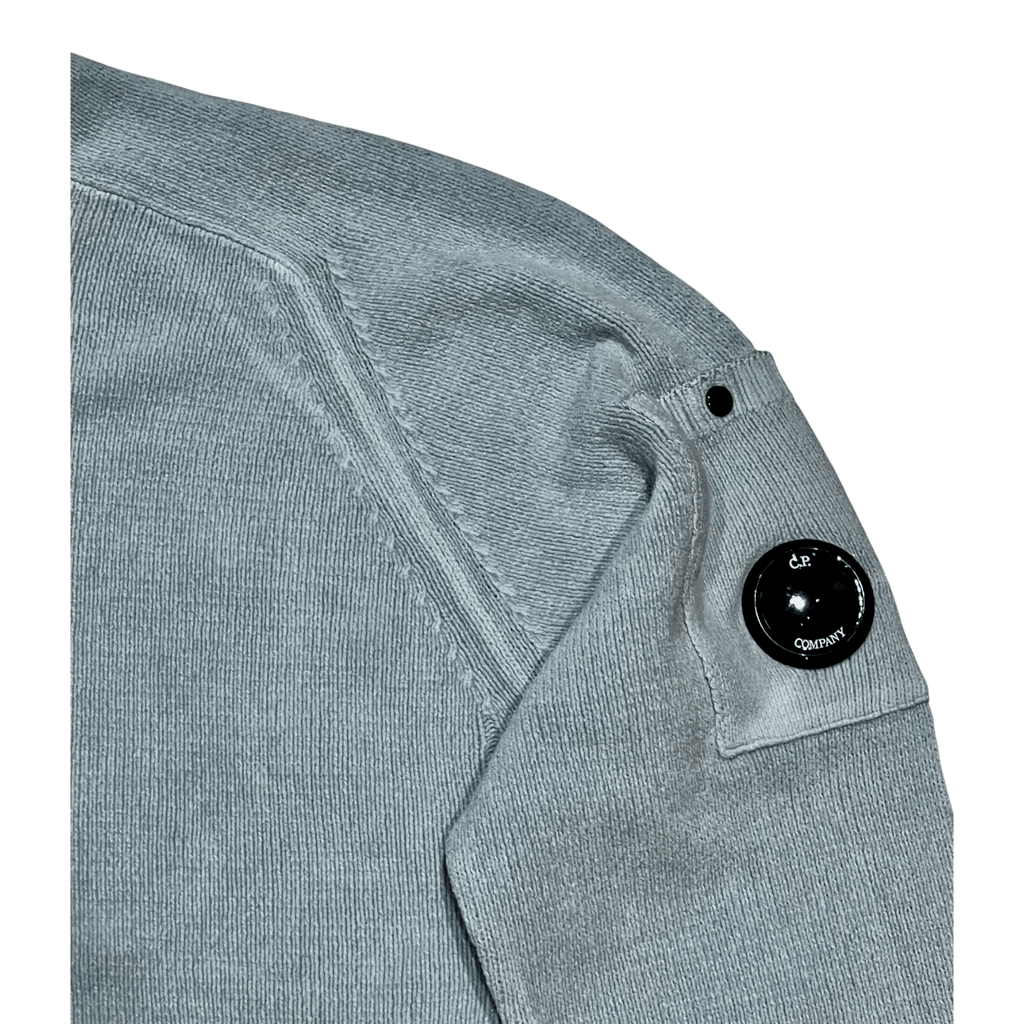 C.P. Company Cotton Chenille Crew Neck – Pulli, mint