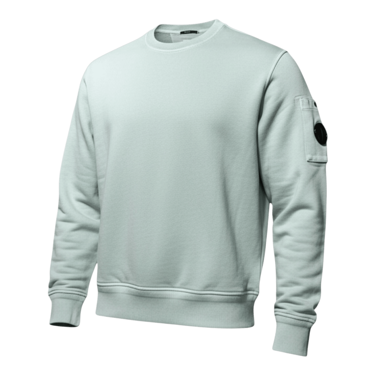 C.P. Company Diagonal Crew Neck Resist Dyed Sweat, mint
