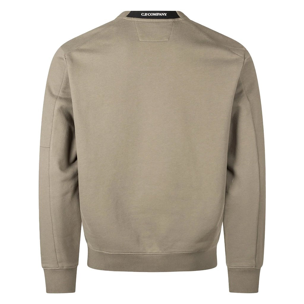 [C.P. Company] Diagonal Raised Fleece Crewneck Sweatshirt