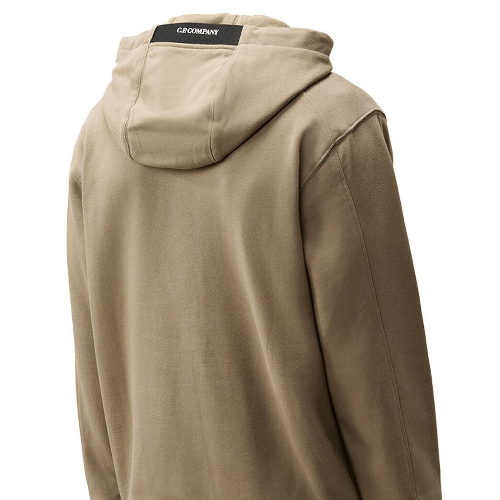 [C.P. Company] Diagonal Raised Fleece Hooded Sweatshirt