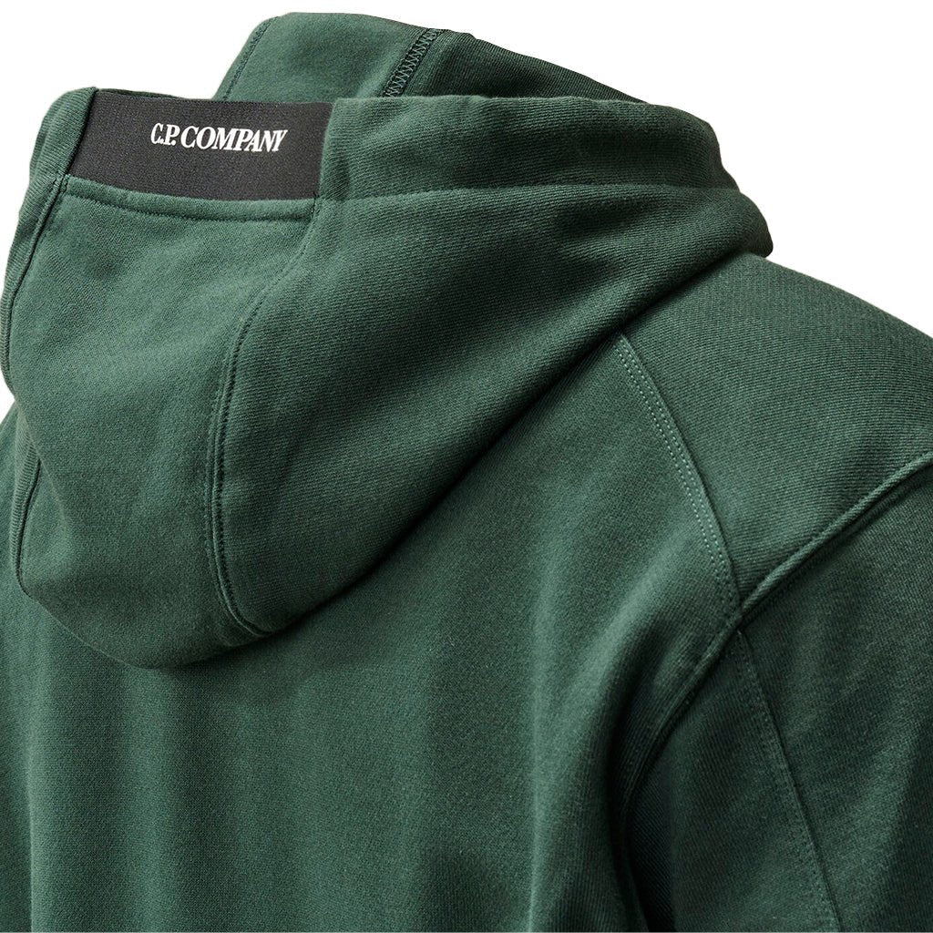 [C.P. Company] Diagonal Raised Fleece Hooded Sweatshirt