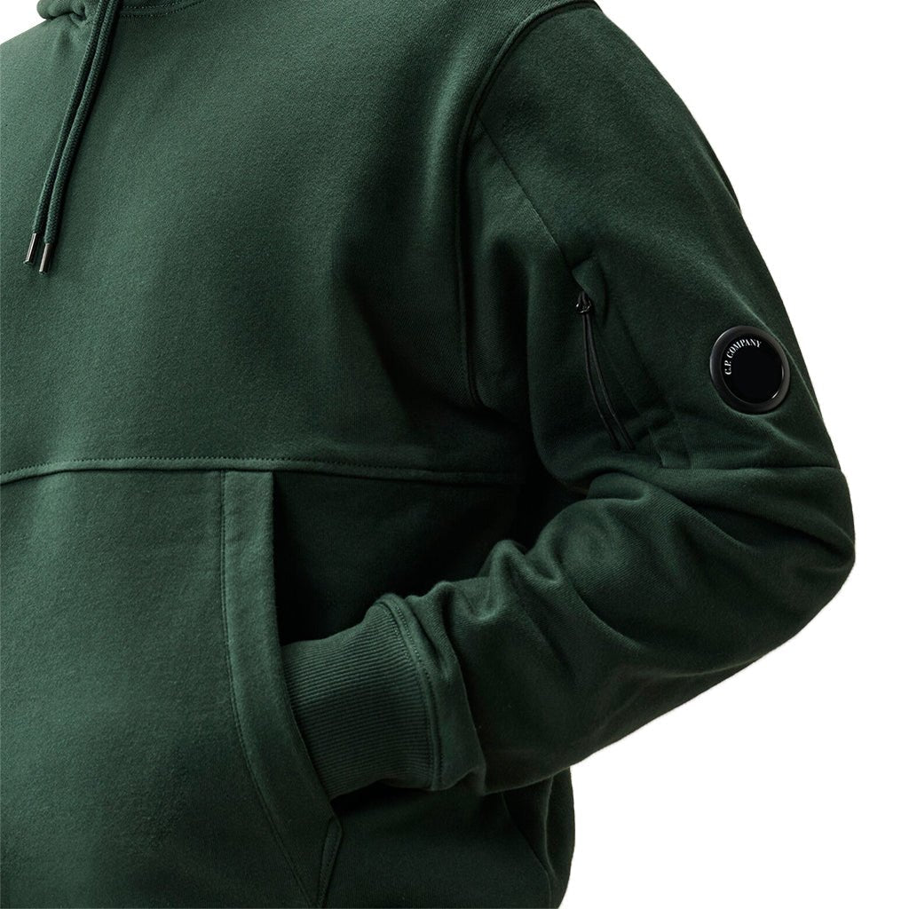 [C.P. Company] Diagonal Raised Fleece Hooded Sweatshirt