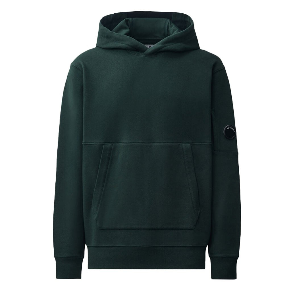 [C.P. Company] Diagonal Raised Fleece Hooded Sweatshirt