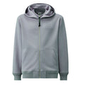 [C.P. Company] Diagonal Raised Fleece Zipped Logo Hooded Sweatshirt