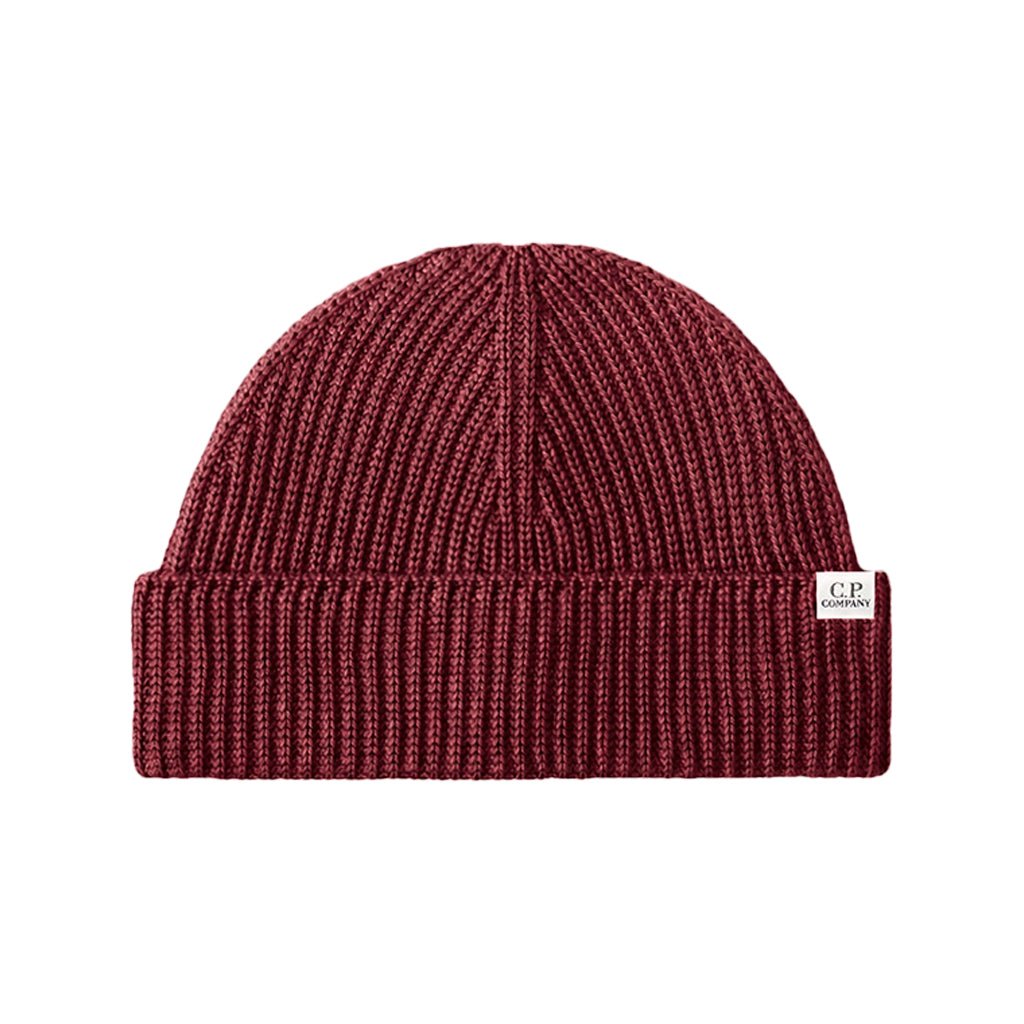 [C.P. Company] Extrafine Merino Wool Fisherman Beanie
