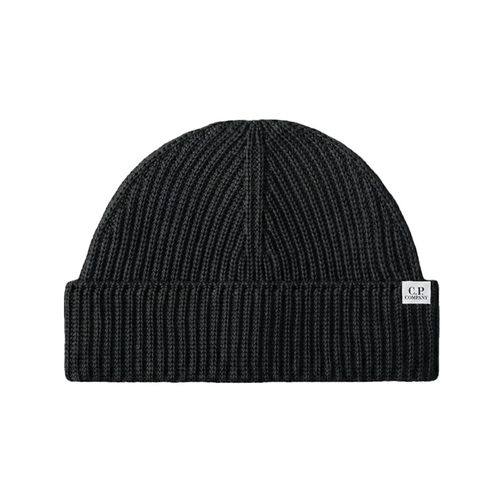 [C.P. Company] Extrafine Merino Wool Fisherman Beanie