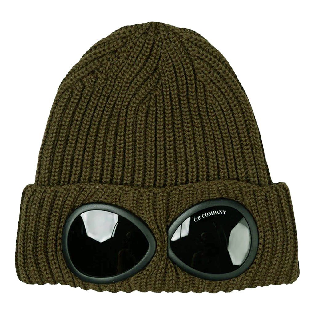 [C.P. Company] Extrafine Merino Wool Goggle Beanie