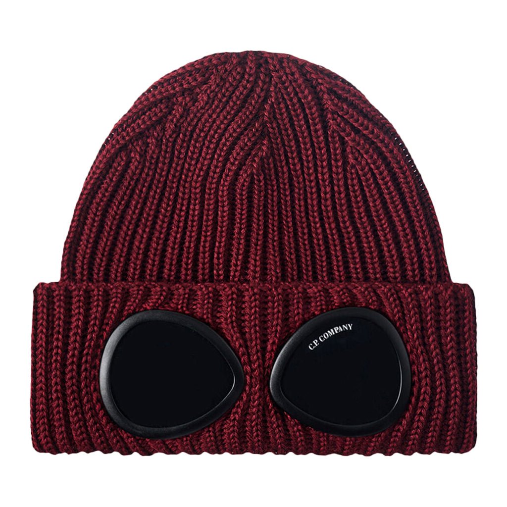 [C.P. Company] Extrafine Merino Wool Goggle Beanie