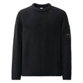 [C.P. Company] Full Rib Cotton Lens Crewneck Knit