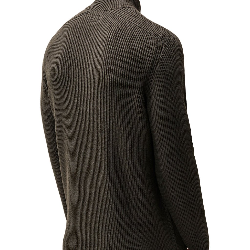 [C.P. Company] Full Rib Polo Collar Knitwear