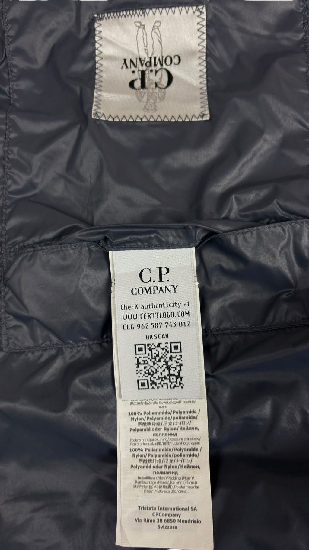 Gilet C.P Company D.D. Shell Down Jacket - Gris - Taille 54
