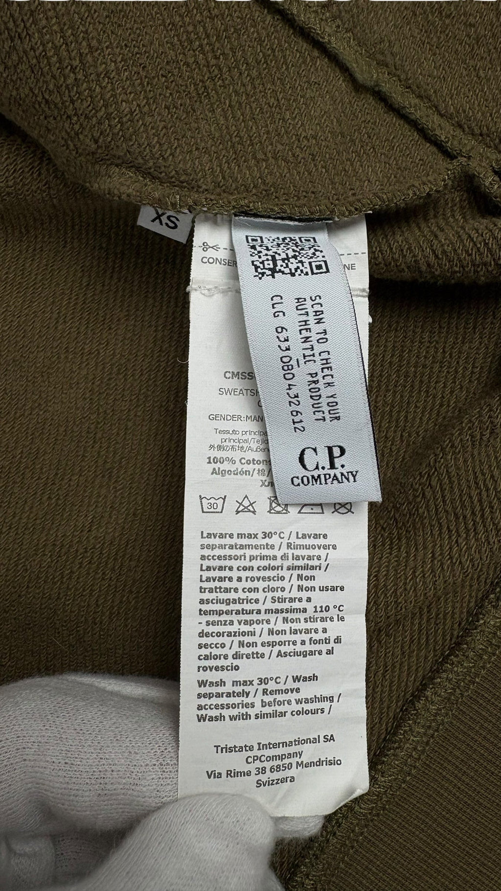 Gilet C.P Company Goggle Jacket - Kaki - Taille XS