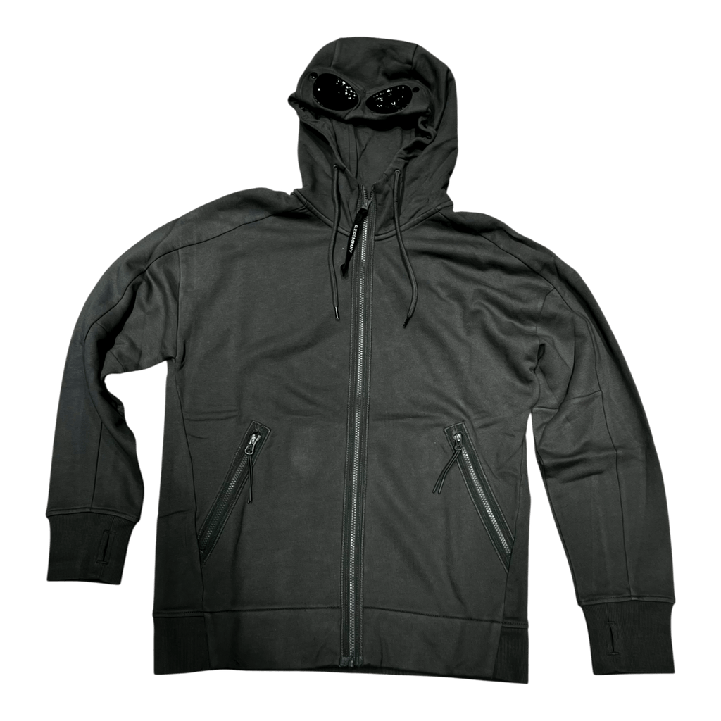 C.P. Company Goggle Jacket Fleece – Kapuzensweat - grau