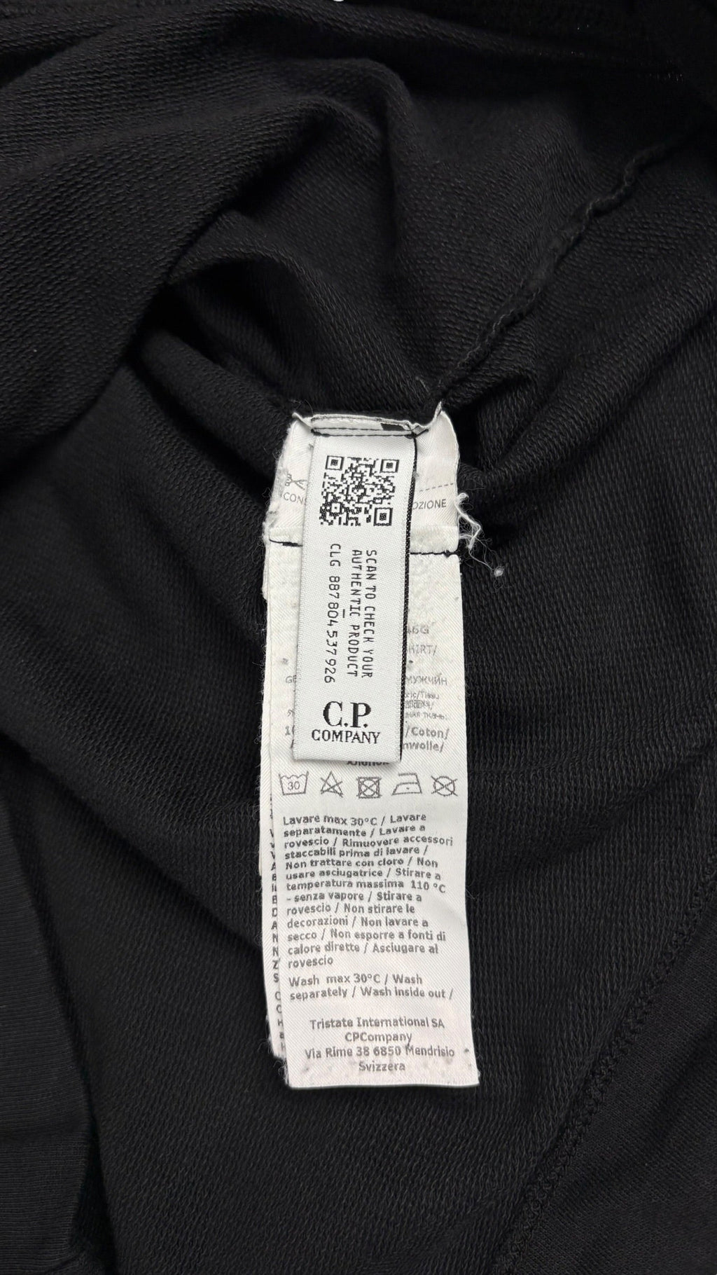 Hoodie Sweat-shirt C.P Company - Noir - Taille S