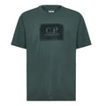 [C.P. Company] Jersey 30/1 Short Sleeve Logo Label T-Shirt