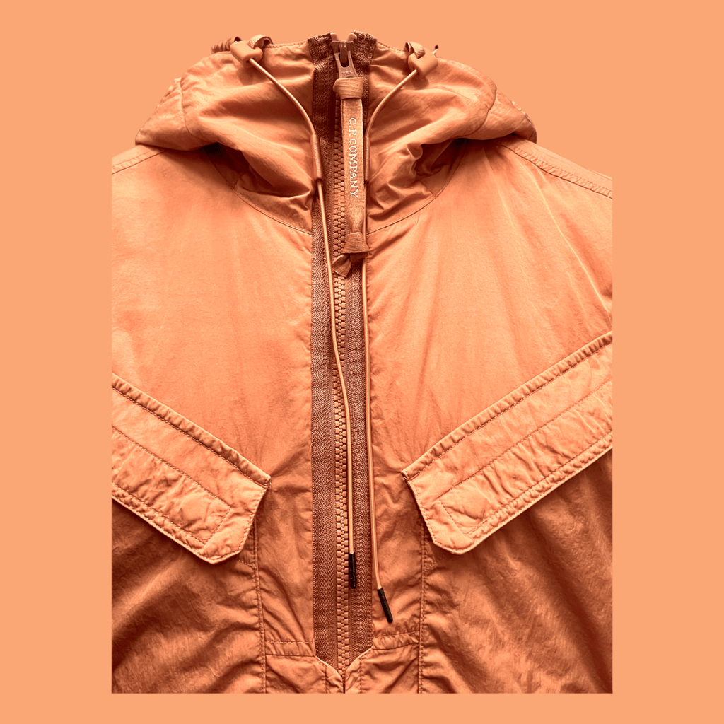 C.P. Company, Kapuzenjacke, Chrome-r, orange