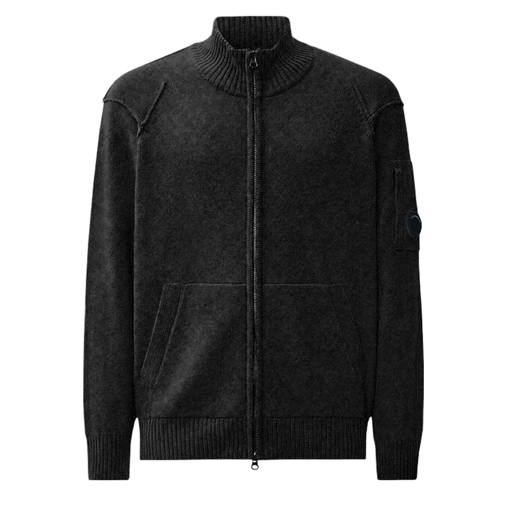 [C.P. Company] Lambswool GRS Full Zip Knit