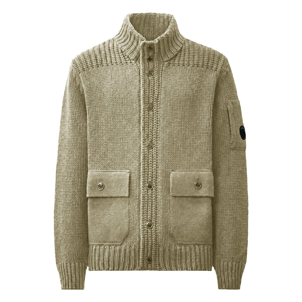 [C.P. Company] Lambswool GRS Knitwear Cardigan