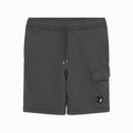 [C.P. Company] Diagonal Raised Fleece Cargo Lens Sweatshorts