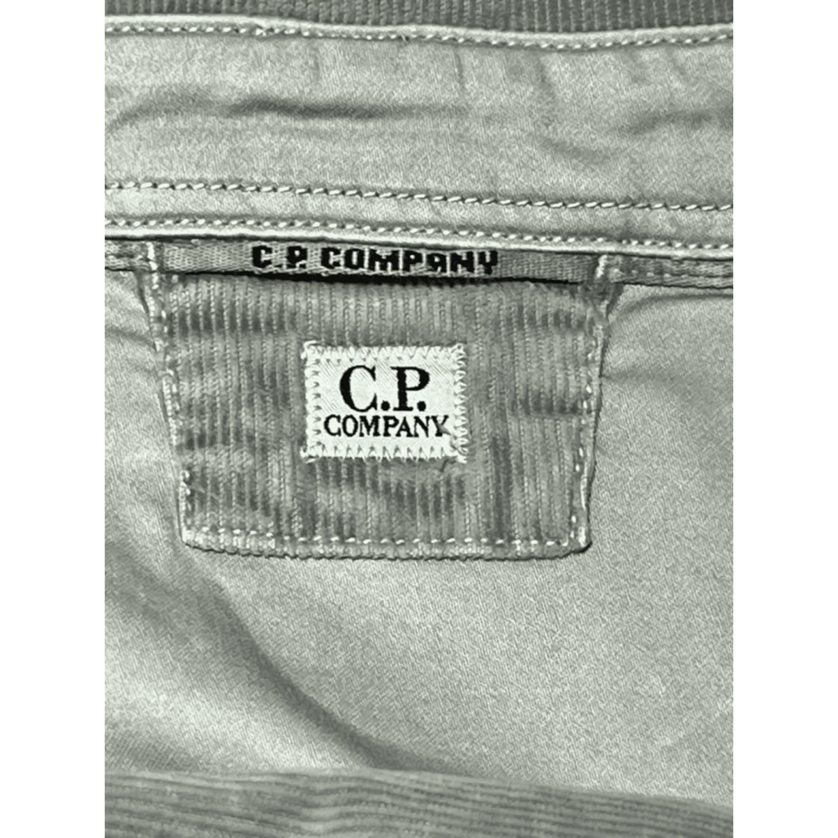 C.P. Company, Overshirt aus Cord in Flint Grey
