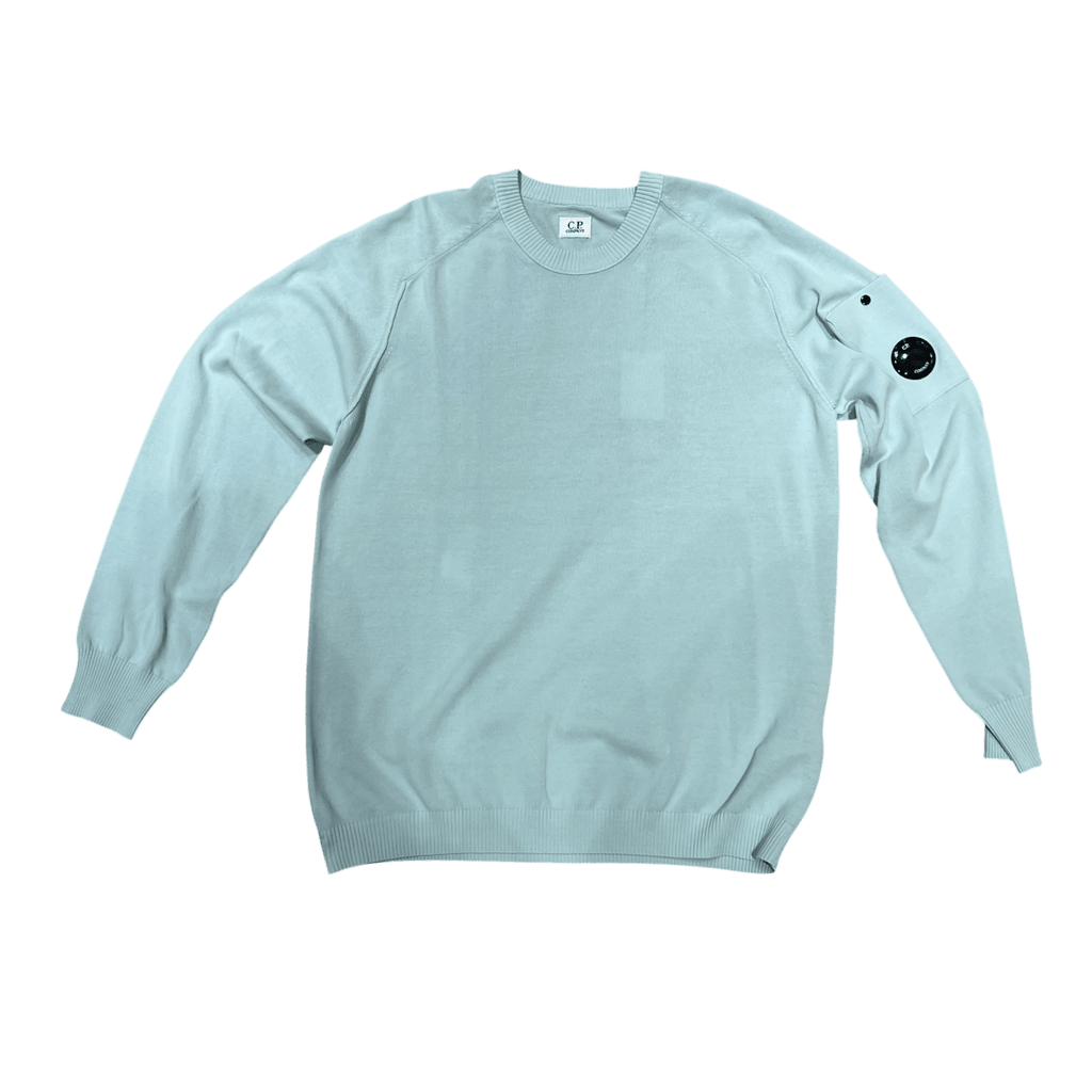 C.P. Company Pullover Baumwoll‑Krepp Misty Blue