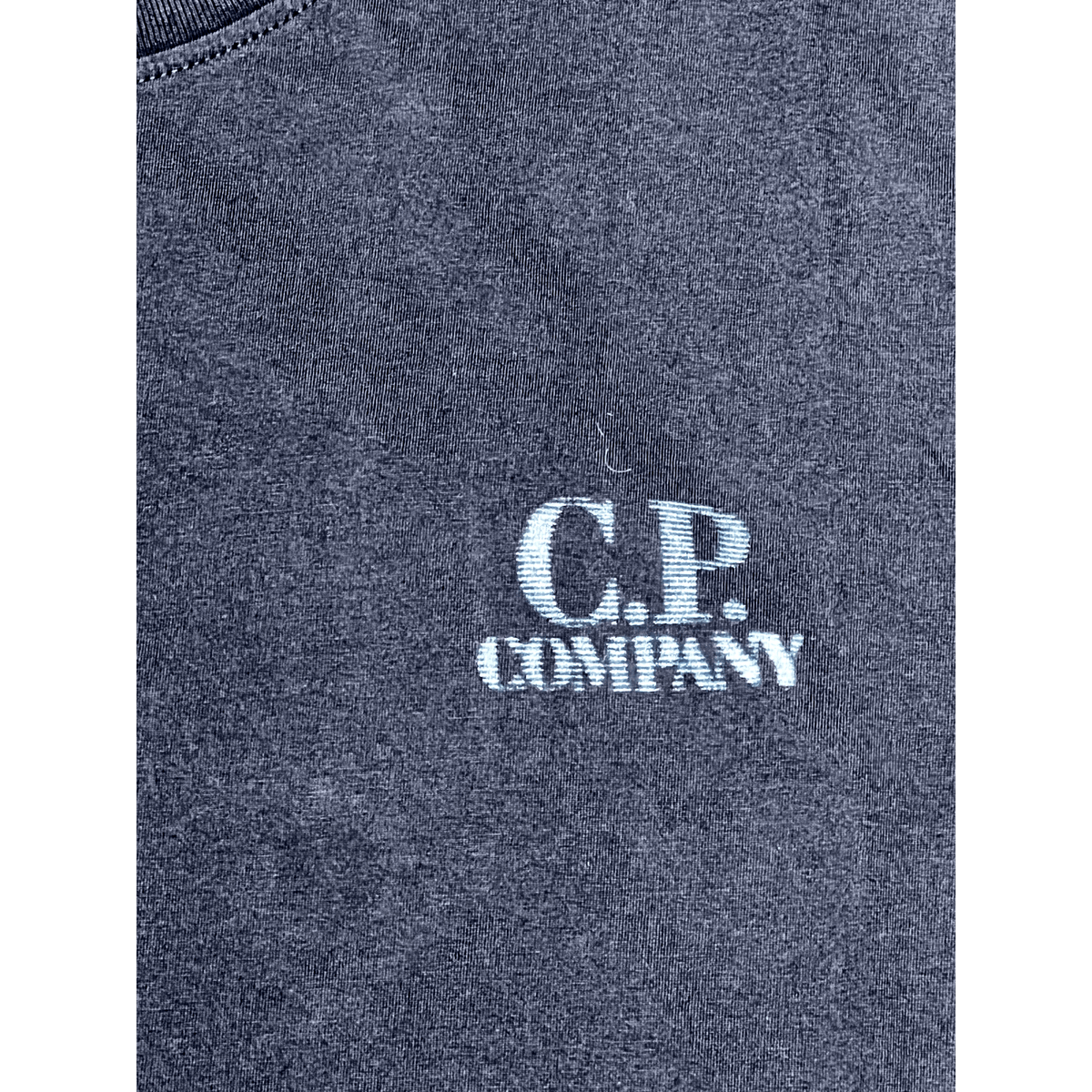 C.P. Company Sailor Logo T-Shirt – Printshirt Herren, navy